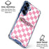 Cartoon Network Powerpuff Girls Checkered Galaxy S25 Clear Case